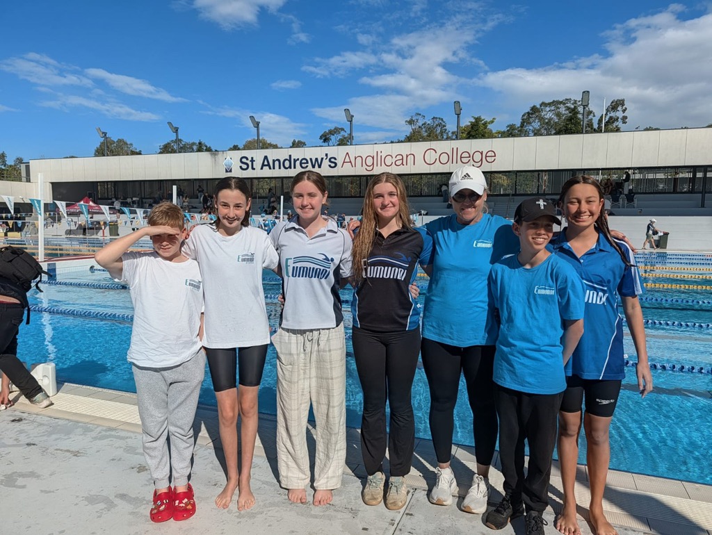 Swimmers at Wide Bay SC Championships 2026