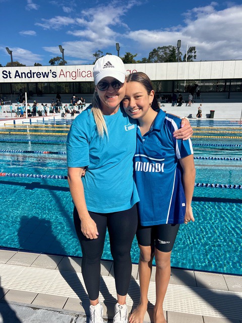 Swimmers at Wide Bay SC Championships 2026