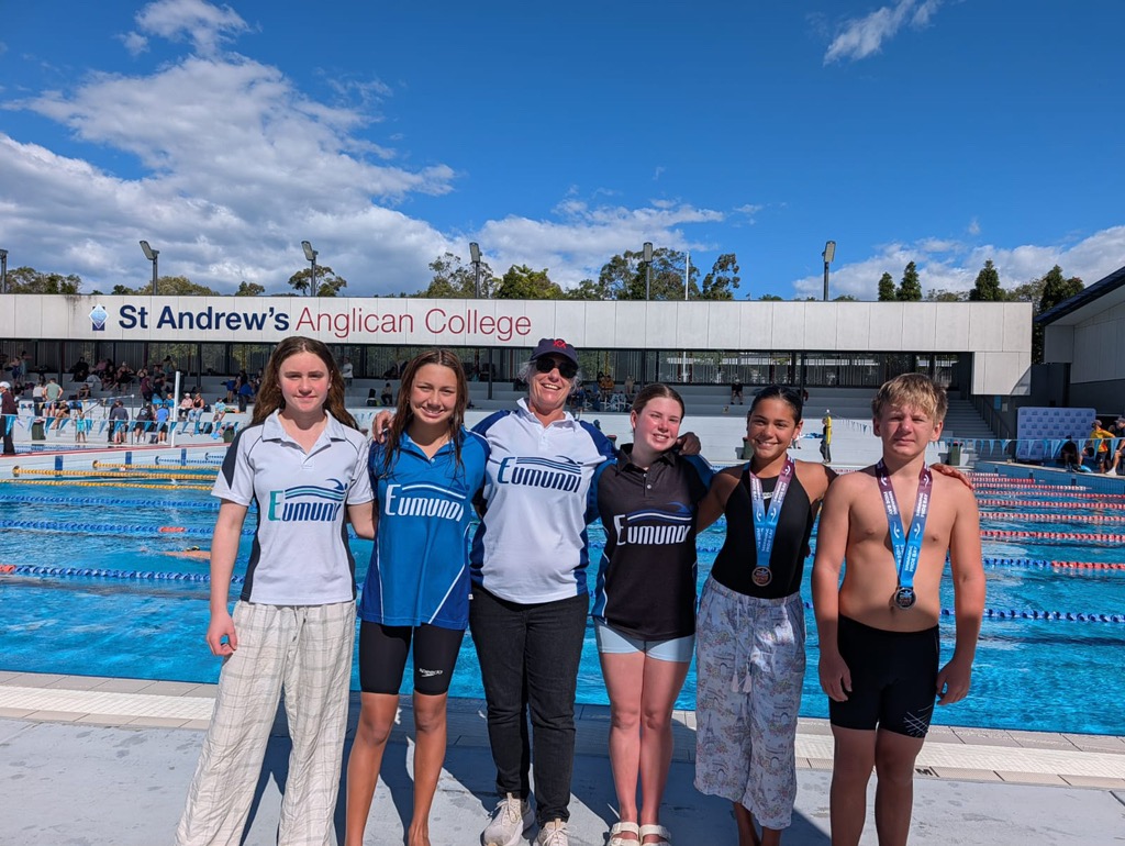 Swimmers at Wide Bay SC Championships 2026